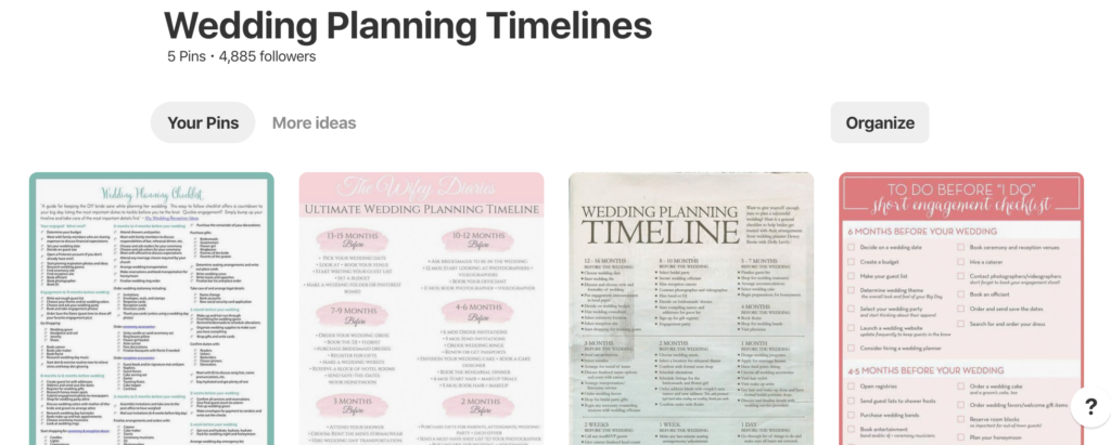 Wedding Day Timeline: 5 Example Schedules to Help Plan the Order of Your  Wedding Day 