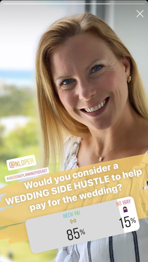 wedding side hustle