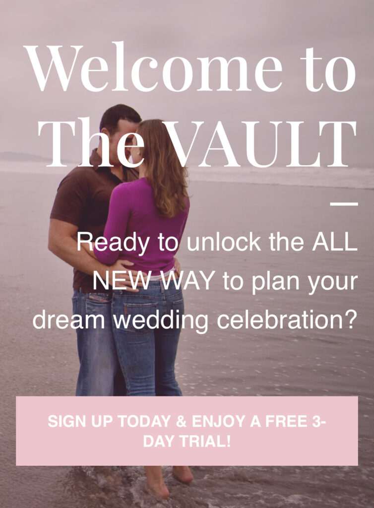 wedding planning podcast vault