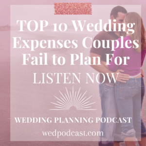 hidden wedding expenses