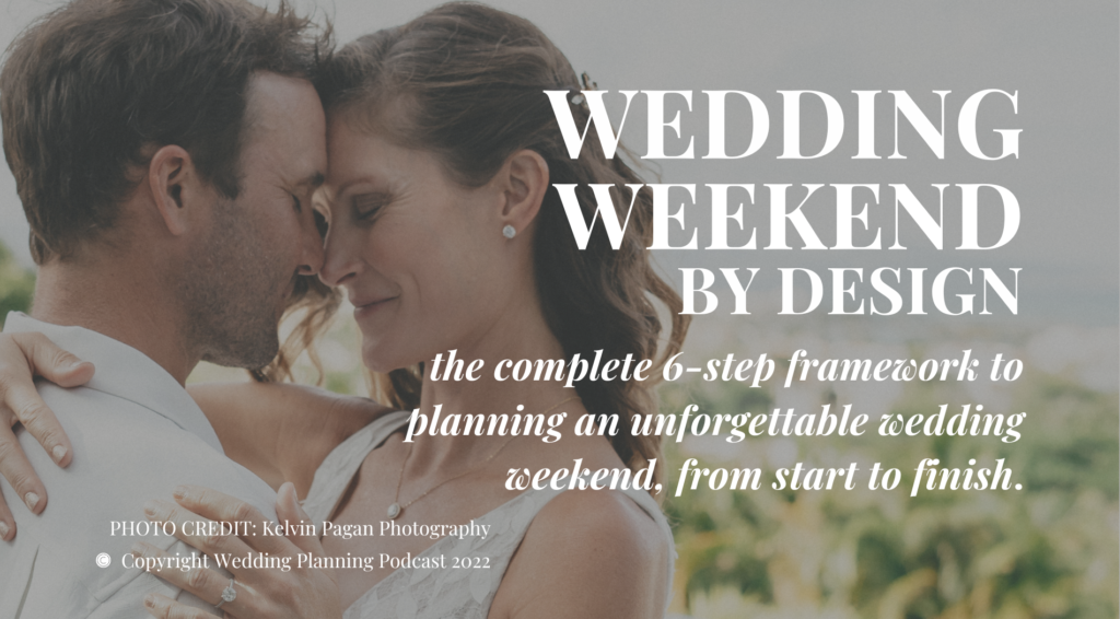 wedding weekend by design