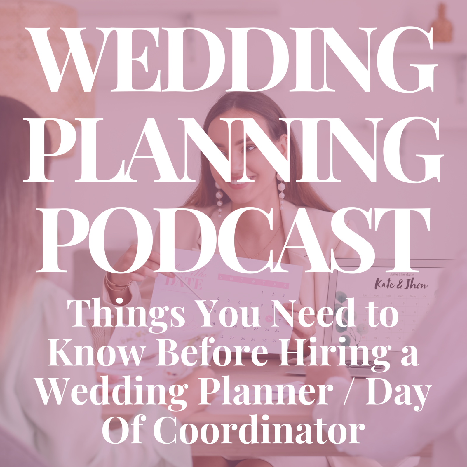 Hiring a wedding planner